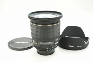 SIGMA 20mm F1.8 EX DG wide-angle prime lens for Nikon w/Front and rear caps,hood - Picture 1 of 8