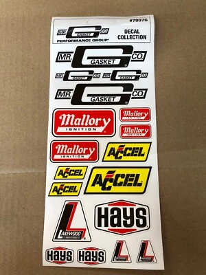 MR. GASKET 7007G COCHE DE CARRERAS RENDIMIENTO FABRICANTE CALCOMANÍA PEGATINA SURTIDO Foto 1 de 3