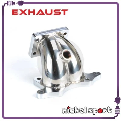 Honda FIT JAZZ L13A L15A Stainless Steel Exhaust Manifold Low Bottom Mount T28 - Image 1 of 3