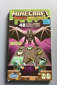 Brand-New Sealed “THINKFUN- MINECRAFT MAGNETIC TRAVEL PUZZLE” - Picture 1 of 4