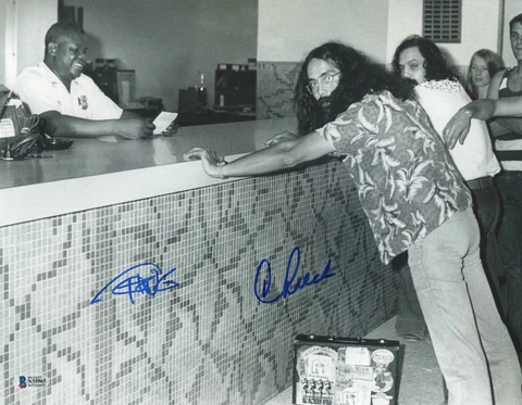 CHEECH MARIN TOMMY CHONG SIGNED AUTOGRAPHED CHEECH & CHONG 11X14 PHOTO BECKETT Cover
