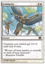 4x Solidarity MTG 8th Edition NM Magic Regular