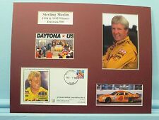NASCAR  - Sterling Marlin Wins the Daytona 500 in 1994-95 & Commemorative Cover