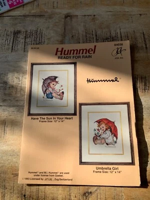 CROSS Stitch CHARTs Hummel Alpine Afternoon 84038 Ready for rain - Image 1 of 4