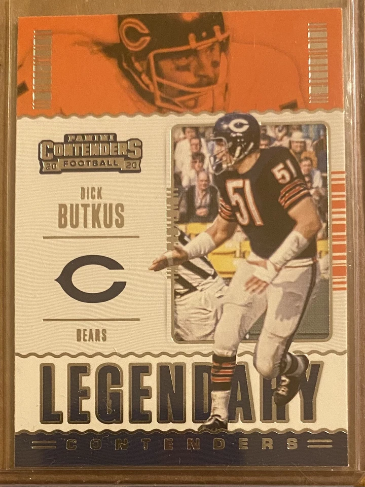 Dick Butkus 2020 Contenders # LC-DBU Legendary - Image 1 of 2
