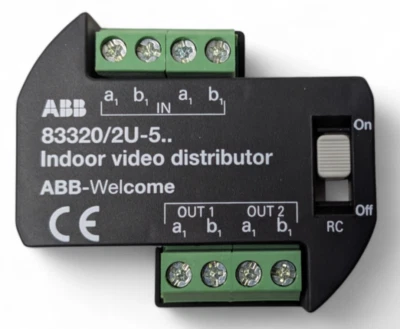 Abb 83320/2 U-500 Video Disti Indoor 8300-0-0121 Access Control Systems - Image 1 of 3