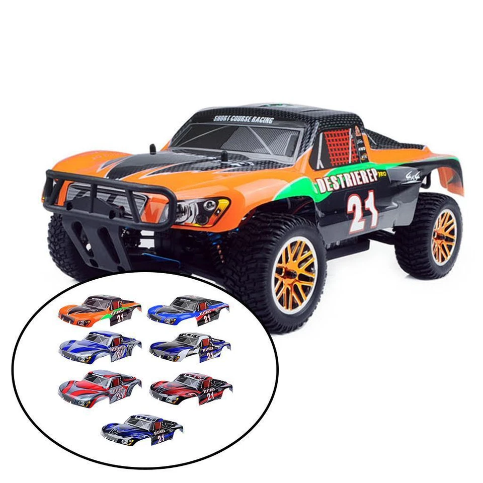 RC Plastic Body Shell Cover with Stickers Decor Replacement for HSP 94155 94170 - Image 1 of 1