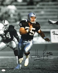 Howie Long Signed 16x20 Photo w/ "HOF 00" JSA Witnessed - Picture 1 of 3