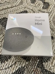 Google Home Mini Smart Assistant - Charcoal (GA00216-US) New in Sealed Box - Picture 1 of 3
