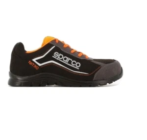 SCARPA DA LAVORO SPARCO NITRO ANTINFORTUNISTICA 07522 NERO/GRIGIO MISURA 41 - Picture 1 of 1