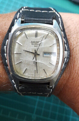 Iper Rare Vintage (AUG1975) Seiko QZ 0923-5010 Quartz Japan Watch Working Well • 64.06€