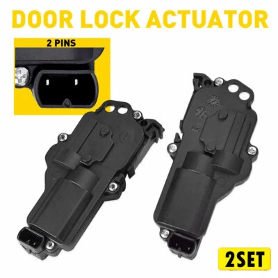 Juego de 4 puertas con cerradura de actuador eléctrico izquierda y derecha para camioneta Ford Mustang Mercury Sable Foto 1 de 4