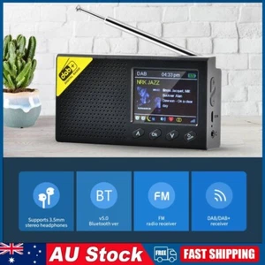 Bluetooth Digital Radio Stereo DAB FM Audio Receiver Portable for Home Office - Picture 1 of 7