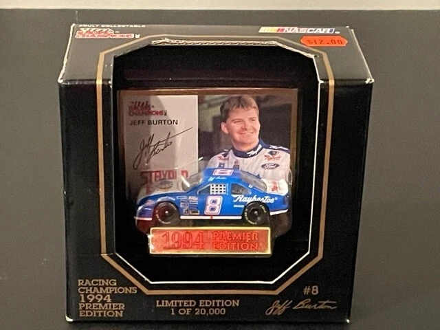 Coche NASCAR 1994 Racing Champions #8 Jeff Burton 1/64 edición limitada Foto 1 de 1