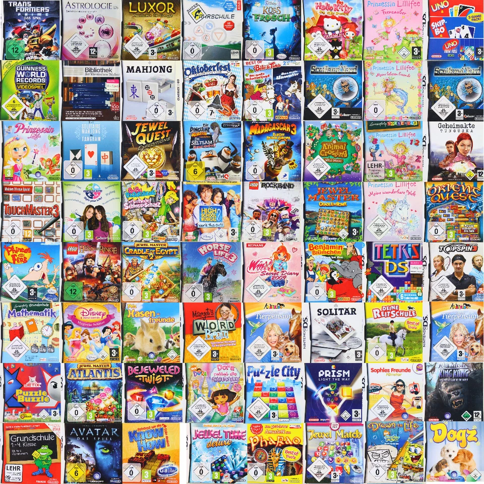 Nintendo DS OVP Yoshi Mario Zelda Pokemon Klassiker Spielesammlung zur Auswahl 2 - Bild 1 von 1