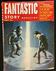 FANTASTIC STORY MAGAZINE PULP MAGAZINE JULY 1953 VG PHILIP K. DICK - Picture 1 of 2