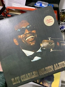 RAY CHARLES GOLDEN ALBUM Japan vinyl Record ABC Paramount Rare Very Nice 2 Disk - Picture 1 of 4