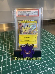 2017 Japanese Pikachu 108/SM-P Pokemon Gym Summer Festa Promo 108 Psa 10 - Picture 1 of 2