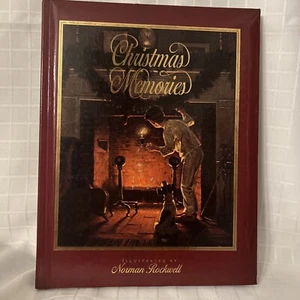 Christmas Memories Book Illustrated by Norman Rockwell USA Vintage Journal - Picture 1 of 9