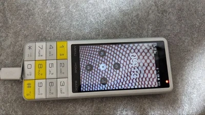 SHARP au Infobar C01  Japanese Flip Phone Garake Keitai Mobile Phone Retro - Image 1 of 4