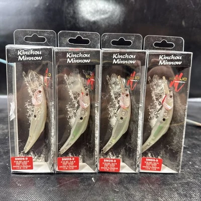 4 MATZUO Kinchou Minnow SMDS-9 5/16 Oz Deep Diver 4’-12’ Lures Grand Plongeur