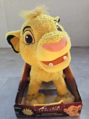 NIB! VINTAGE Y2K THE LION KING INTERACTIVE MY SINGIN' SIMBA ANIMATED PLUSH - Image 1 of 4