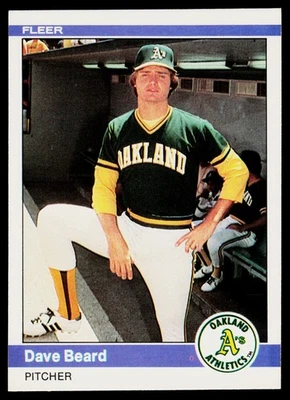 1984 Fleer #438 Dave Beard - VG - Image 1 of 2