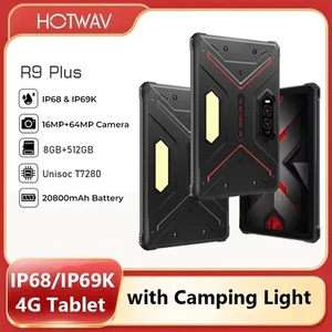 Tablet Global HOTWAV R9 Plus 4G Resistente 11" 20080mAh Luz de Camping 64MP 8GB+512GB - Imagen 1 de 24