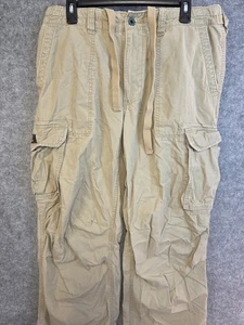 Vintage Polo Jeans Co Ralph Lauren Men's 34x34 Cargo Pants Military Surplus - Picture 1 of 12