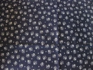 The Callie Lu Collection Kaye England Fabric for SSI Navy Cotton Sew Quilt Craft - Picture 1 of 4