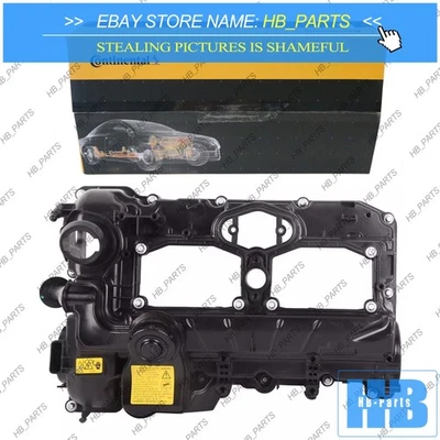 Cubierta de válvula de motor con junta para BMW 320i 328i X3 528i X5 X1 Z4 2,0 L 11127588412 Foto 1 de 4