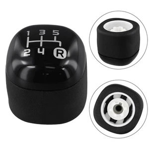 Vehicle Interior 5-Speed Gear Knob Black Gear Knob Stylish Black Color - Picture 1 of 12