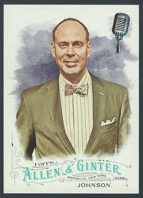 2016 Topps Allen & Ginter #203 Ernie Johnson Baseball Card TNT NBA Announcer - Image 1 of 2
