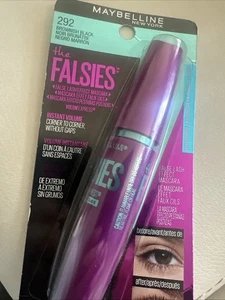 Máscara impermeable Maybelline Volume Express The Falsies marrón negra 292 - Imagen 1 de 4