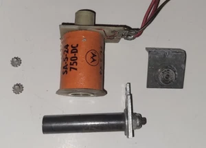 Used Williams Drop Target Coil, Plunger, Rest Plate, Stop, Sleeve SA-5-24-750-DC - Picture 1 of 7