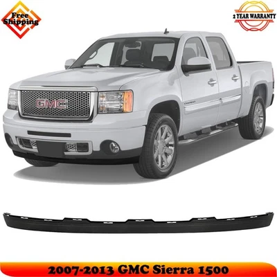 Front Lower Valance Extension Textured Plastic For 2007-2013 GMC Sierra 1500 - Изображение 1 из 4