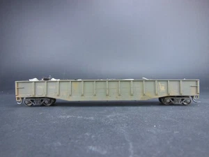 HO SCALE WEATHERED JERSEY CENTRAL CNJ 1233 50' GONDOLA W/CUSTOM SCRAP LOAD - Picture 1 of 6