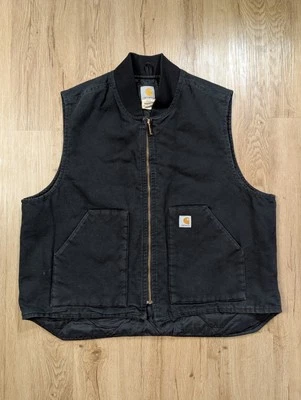 Carhartt Black Vest Men's Size XXL  - Image 1 of 4