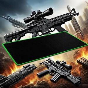 Household Networking Laptop Computer Rubber Gaming Mouse Pad Mat 23.6*11.8 in - Afbeelding 1 van 2