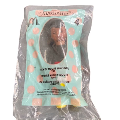 McDonald's Happy Meal Juguete Madame Alexander #4 Negro Mickey Mouse Niño Muñeca Foto 1 de 3