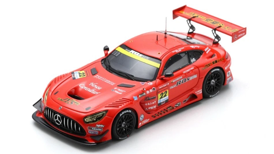 SPARK MODEL SGT075 R'Qs AMG GT3 N.22 SUPER GT300 2023 H.WADA-M.JYONAI-M.KANO 1:4 - Immagine 1 di 1