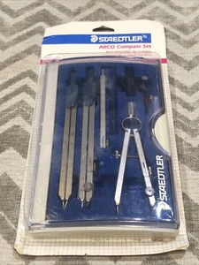 NEW in PACKAGE STAEDTLER ARCO COMPASS SET MODEL 559 09BK - Picture 1 of 3
