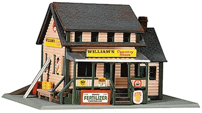 Walthers escala 1/160 N WILLIAM'S COUNTRY STORE kit modelo realista LifeLike 7463 Foto 1 de 2