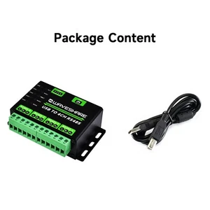 Waveshare Industrial USB TO 4Ch RS485 Converter Multi Protection Circuits W/case - Picture 1 of 9