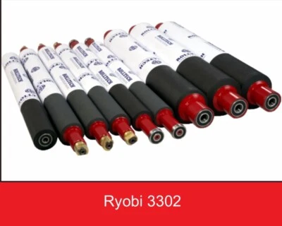 Juego de 9 rodillos de goma para Ryobi 3302 3304H /ITEK 3995 / LOR-3985-K/32RK Foto 1 de 4