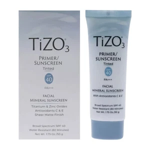 Tizo 3 Mineral Gesichtsgrundierung Sonnenschutz getönt LSF 40 PA+++ 1,75 OZ - Bild 1 von 4