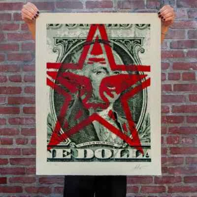 OBEY Shepard Fairey - This Is Your God HPM Signed Limited Edition /100 - Image 1 of 4