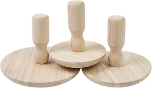 Lampstop Keramik Formen Ton Werkzeuge 4,5" & 5,5" & 6,5" 3er Set Holzkeramik... - Bild 1 von 4
