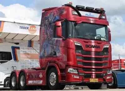 WSI 01-4521 SCANIA S HIGHLINE CS20H Trattore Solo 6X4 " Haizhou " Mint Box - Immagine 1 di 4