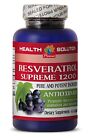 Resveratrol Extract - PREMIUM RESVERATROL 1200mg - Immune Support 1 Bottle